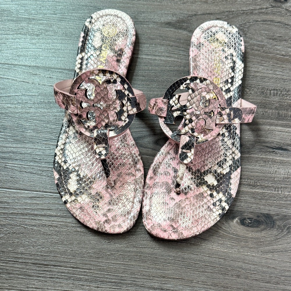 Tory Burch Snakeskin Women's Sandals